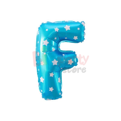 Folyo Balon 40 Cm Mavi Harf - 7