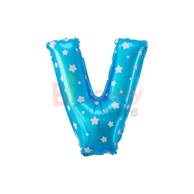 Folyo Balon 40 Cm Mavi Harf - 21