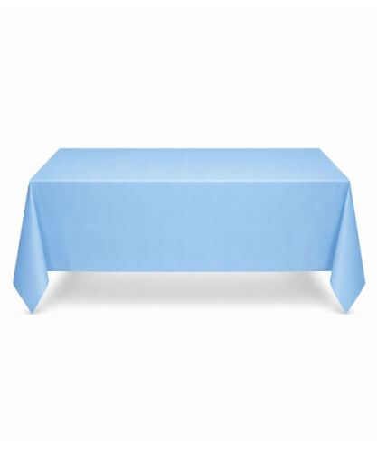 Masa Örtüsü 120 x 180 Cm Mavi - 