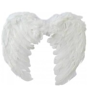 Melek Kanadı Tüylü 45 x 30 Cm Beyaz - 2