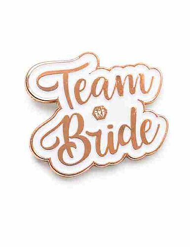 Metal Rozet Team Bride - 