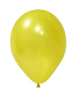 Metalik Lateks Balon 12 İnç 8 Parça Sarı - 1