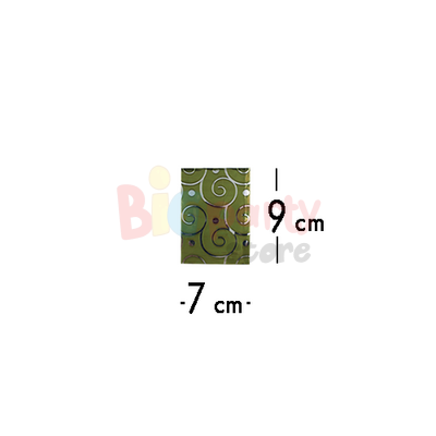 Metalize Hediye Paketi 7x9 Cm 100 Parça - 2