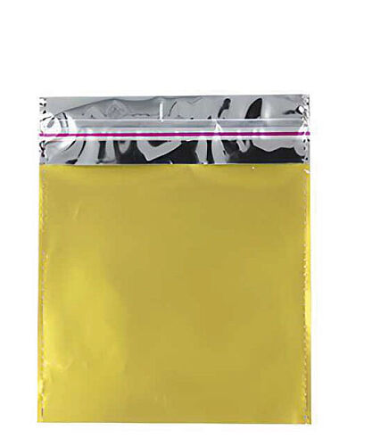 Metalize Hediye Paketi Lüks 11x12 50 Parça Gold - 