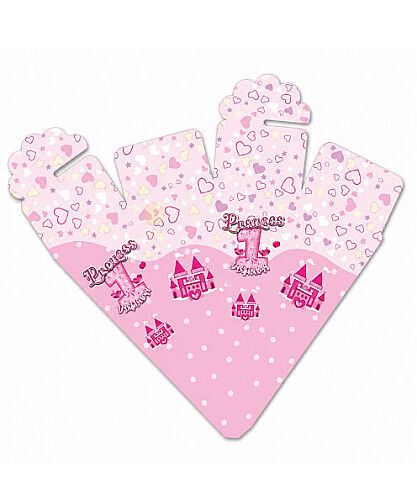 Mevlit Şeker Külahı Pembe 1 Yaş 50 Parça - 