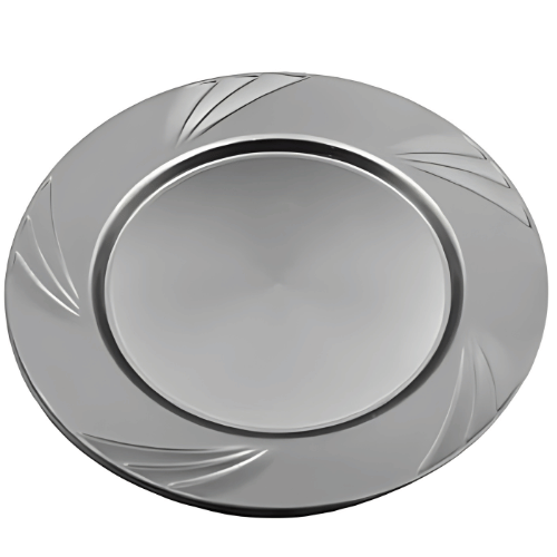 Mika Tabak Gümüş 26 Cm 6 Parça - 