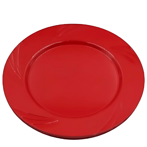 Mika Tabak Kırmızı 26 Cm 6 Parça - 