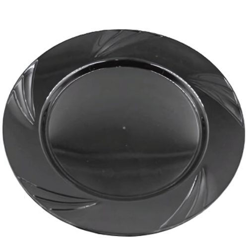 Mika Tabak Siyah 26 Cm 6 Parça - 