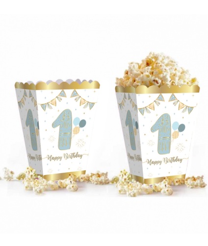 Mısır Kutusu 1 Yaş Varaklı Mavi / 8 Parça - 1