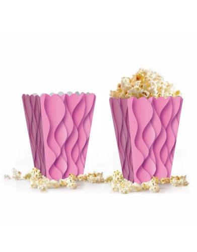 Mısır Kutusu Dalgalı Pembe / 8 Parça - 1