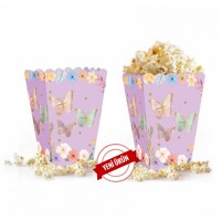 Mısır Kutusu Soft Kelebek Temalı / 8 Parça - 2