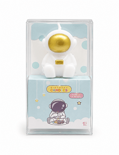 Mum Astronot Figür 6cm Altın - 