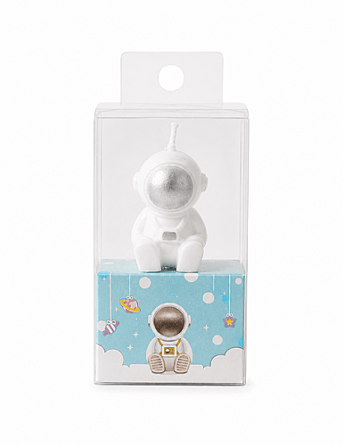 Mum Astronot Figür 6cm Gümüş - 