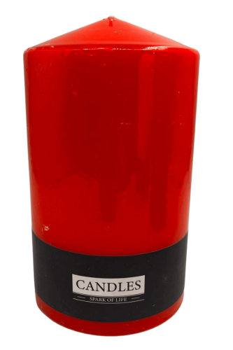 Mum Baton 10x17 Cm Kırmızı - 