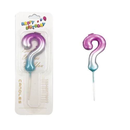 Mum Cinsiyet Soru İşareti 12 Cm - 