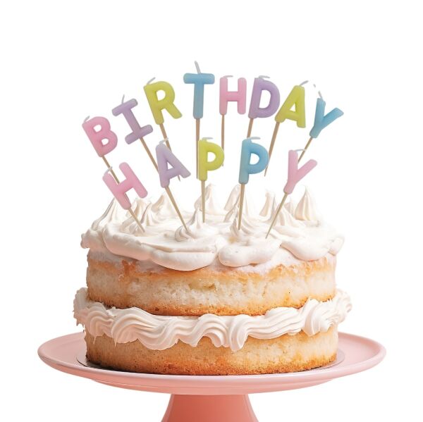 Mum Happy Birthday Makaron Karışık 13 Parça - 