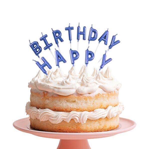 Mum Happy Birthday Mavi 13 Parça - 