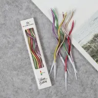 Mum İnce 16 cm Dalgalı Metalik Mix 12 Parça - 2