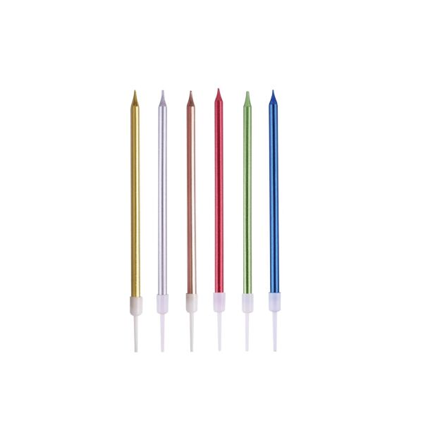Mum İnce Uzun 15 cm Mix 6 Parça - 2