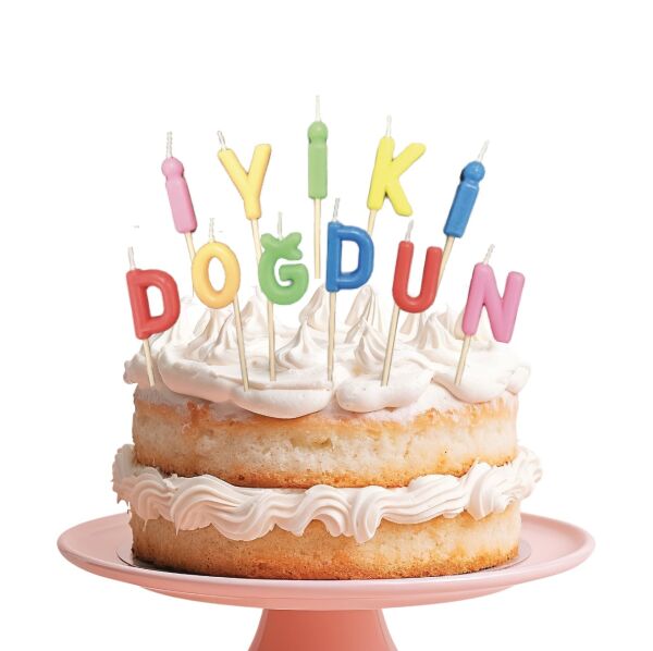 Mum İyiki Doğdun Pastel Karışık 11 Parça - 