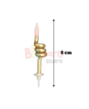 Mum Spiral 4 Parça Set Pembe Gold 8 cm - 2