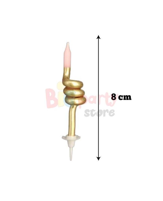 Mum Spiral 4 Parça Set Pembe Gold 8 cm - 2