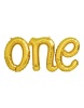 Folyo Balon One El Yazısı Altın - 1