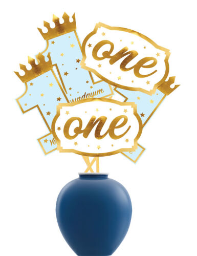 Konuşma Balonu One Varaklı Mavi 5 Parça - 