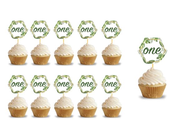 Kürdan One Safari Temalı Varak Baskılı 10 Parça - 