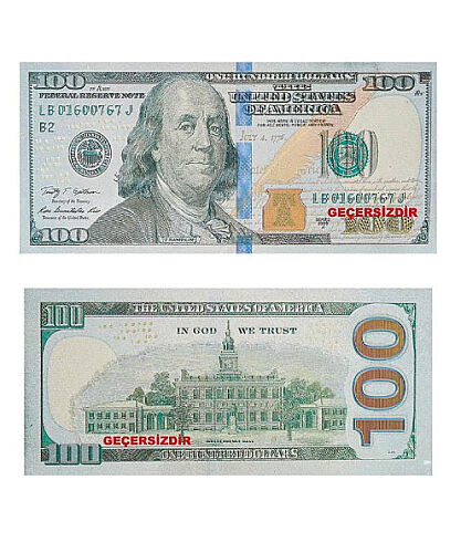 Oyuncak Para 100 Dolar - 