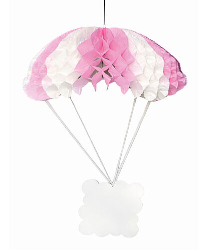 Tavan Süsü Paraşüt Asma Süs Pembe - 