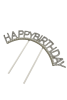 Pasta Üstü Çubuklu Happy Birthday Taşlı İncili - 3