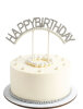 Pasta Üstü Çubuklu Happy Birthday Taşlı İncili - 1