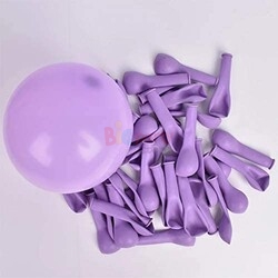  - Lateks Pastel Balon Mini Makaron Lila 6′′ 100 ′lü