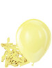 Lateks Pastel Balon Mini Makaron Sarı 6 inç 100 Parça - 1