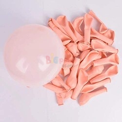  - Lateks Pastel Balon Mini Makaron Somon 6′′ 100 ′lü