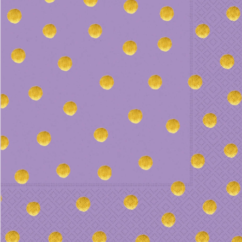 Kağıt Peçete Pastel Düşler Lila 20 Parça - 1