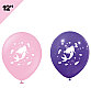 Pastel Lateks Balon 12 İnç 6 Parça Deniz Kızı - 1