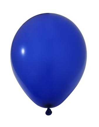 Pastel Lateks Balon 12 İnç 8 Parça Lacivert - 1