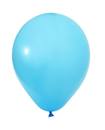 Pastel Lateks Balon 12 İnç 8 Parça Mavi - 1