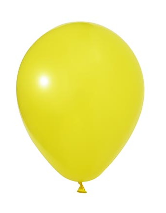 Pastel Lateks Balon 12 İnç 8 Parça Sarı - 1