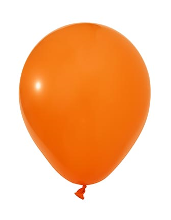 Pastel Lateks Balon 12 İnç 8 Parça Turuncu - 1