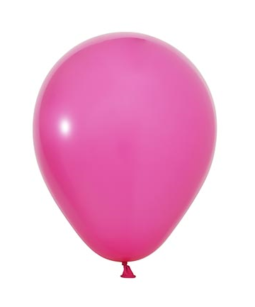 Pastel Lateks Balon 12 İnç 8 Parça Fuşya - 1