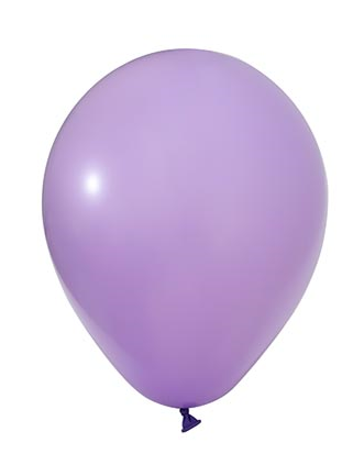 Pastel Lateks Balon 12 İnç 8 Parça Lila - 1
