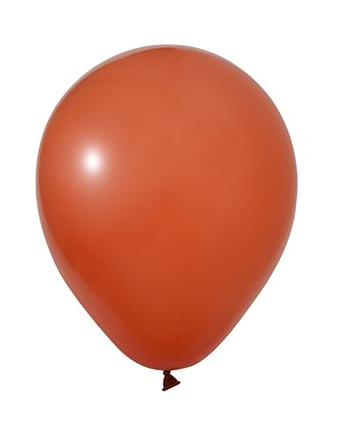 Pastel Lateks Balon 12 İnç 8 Parça Kiremit (Terracotta) - 1