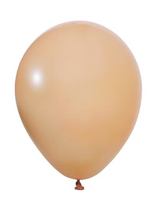 Pastel Lateks Balon 12 İnç 8 Parça Ten Rengi - 1