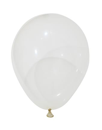 Pastel Lateks Balon 12 İnç 8 Parça Şeffaf - 1