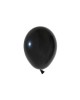 Pastel Lateks Balon 5 inç 15 Parça Siyah - 1