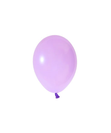 Pastel Lateks Balon 5 inç 15 Parça Lila - 1