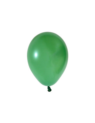 Pastel Lateks Balon 5 inç 15 Parça Koyu Yeşil - 1